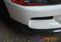 Rexpeed RA-Style Carbon Front Splitter - Evo 9