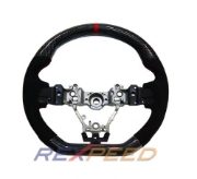 Rexspeed: Carbon Fibre Steering Wheel/ Wheel Cover: Subaru: WRX STI / WRX