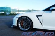 Rexspeed: Dry Carbon Emblem Cover: Nissan: GTR R35