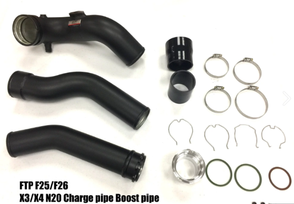 FTP Motorsport: x3/x4 N20 Charge pipe +Boost pipe