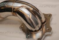 Rexpeed Stainless 02 Downpipe - Evo X