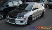 Rexpeed Carbon Side Skirt Extension - Evo 7-9