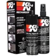 K&N: AIR FILTER CLEANING KIT (SQUEEZE BOTTLE)