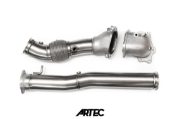 Artec: Evo 10 4B11T - 4" Turbo Elbow with Decat Pipe 