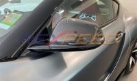 Rexspeed: Dry Carbon Mirror Covers: Toyota: Supra 2020