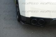 Rexpeed: Jun Rear Bumper Extensions: Nissan: GTR R35