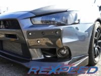 Rexpeed Carbon Fibre Plate Bracket - Evo X