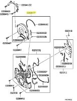 Cover timing belt