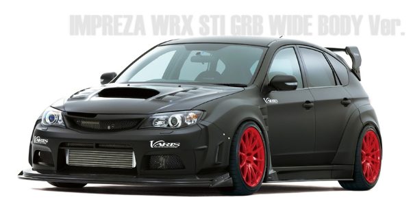 VARIS: IMPREZA WRX STI GRB (WIDE BODY Ver.) AERO PARTS