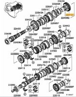 2nd Gear Output Shaft - Evo 9RS / GT