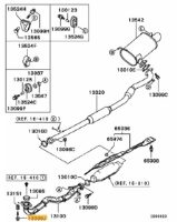 Bolt exhaust pipe