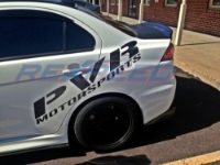 Rexpeed Carbon Fibre Duckbill Trunk Spoiler - Evo X