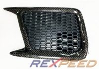 Rexpeed: Carbon Fibre Fog Light Cover: Subaru: VAB WRX / STI 2018-2019