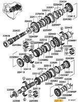 5th Gear Input Shaft - Evo 8-8MR RS