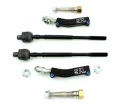 SPL: Bumpsteer Adjustable Tie Rod End Kit Manual Rack NA/NB Miata