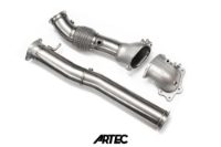 Artec: Evo 10 4B11T - 4" Turbo Elbow with Decat Pipe 