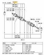Boot Kit Rear Driveshaft Inner Evo 4RS 5-6 ALL