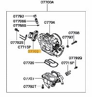 TPS Throttle Sensor Evo 4-6
