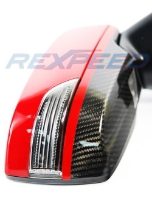 Rexspeed: Dry Carbon Lower Mirror Covers: Subaru: VAB WRX STI / WRX