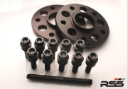 RSS: 342/11 (5mm) Hubcentric Black Spacer/Black Wheel Bolts