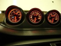 Rexspeed: Rexpeed Triple Dash Gauge Pod: Evo 7-9 