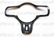 Rexpeed Carbon Steering Wheel Cover - Evo X
