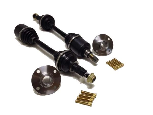 DriveShaft Shop: 1992-2000 Honda Civic (EG/EK) with ABS / 94-01 Integra (DC) J-Series Level 5.9 Axle / Hub Kit (EGJ2 / EKJ2 Mounts ONLY)