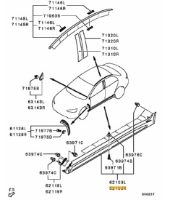 Air dam, side, RH