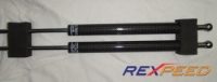 Rexpeed Carbon Fibre Hood Dampers - Evo 4-6