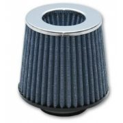 VIBRANT: PERFORMANCE "OPEN FUNNEL" AIR FILTER (2.5" INLET I.D.) - CHROME CAP