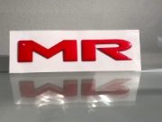 FQ MR Badge Rear Red