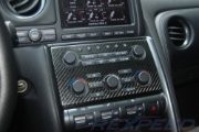 Rexpeed: AC Panel Carbon Cover: Nissan: GTR R35
